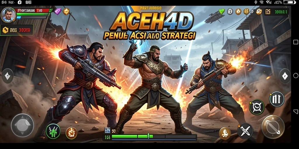 Tampilan aksi seru di dalam pertarungan ACEH4D.