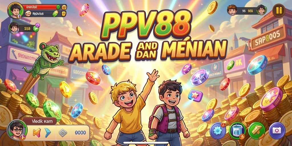 Screenshot gameplay PPV88 yang menampilkan tantangan Arcade