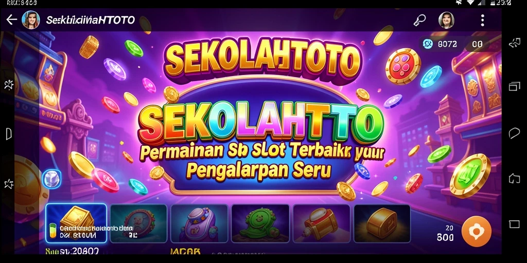 Tampilan menarik dengan berbagai tema dan simbol slot yang menggoda.