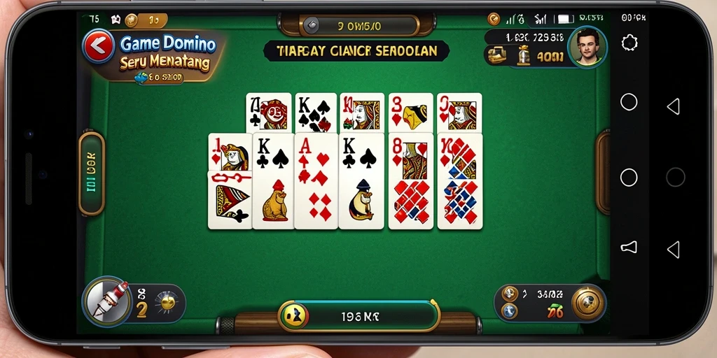 Screenshot gameplay T6 yang menampilkan serunya permainan Domino.